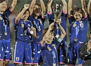2014アジアカップ優勝　なでしこジャパン